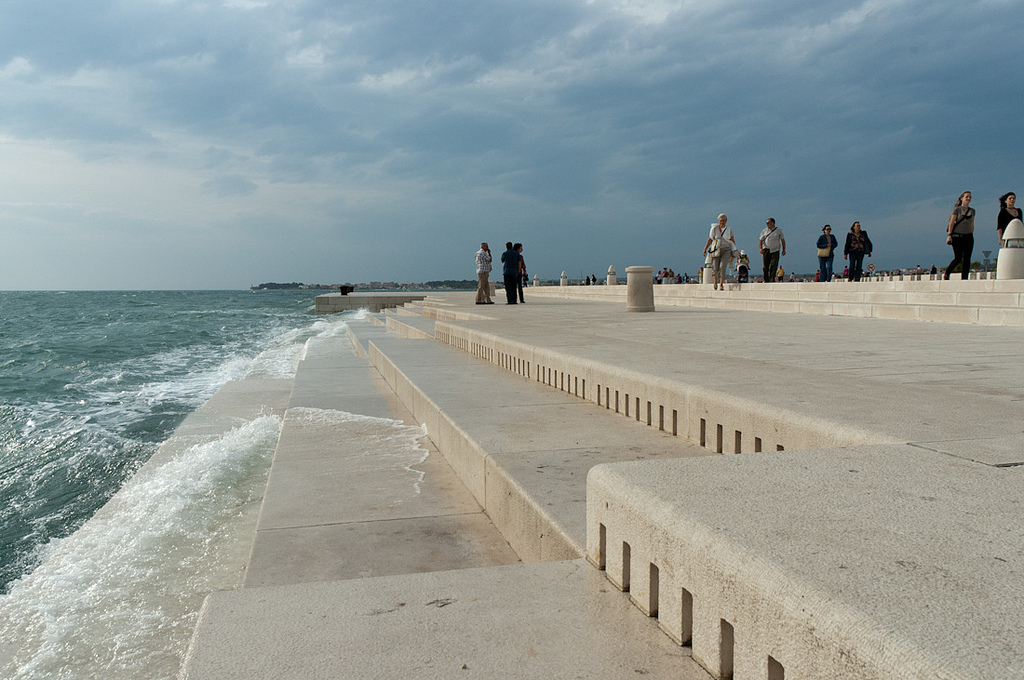 sea organ in zadar