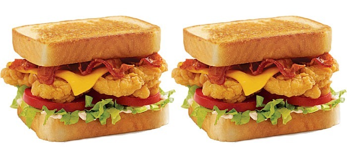 Chicken Club Toaster Sandwich