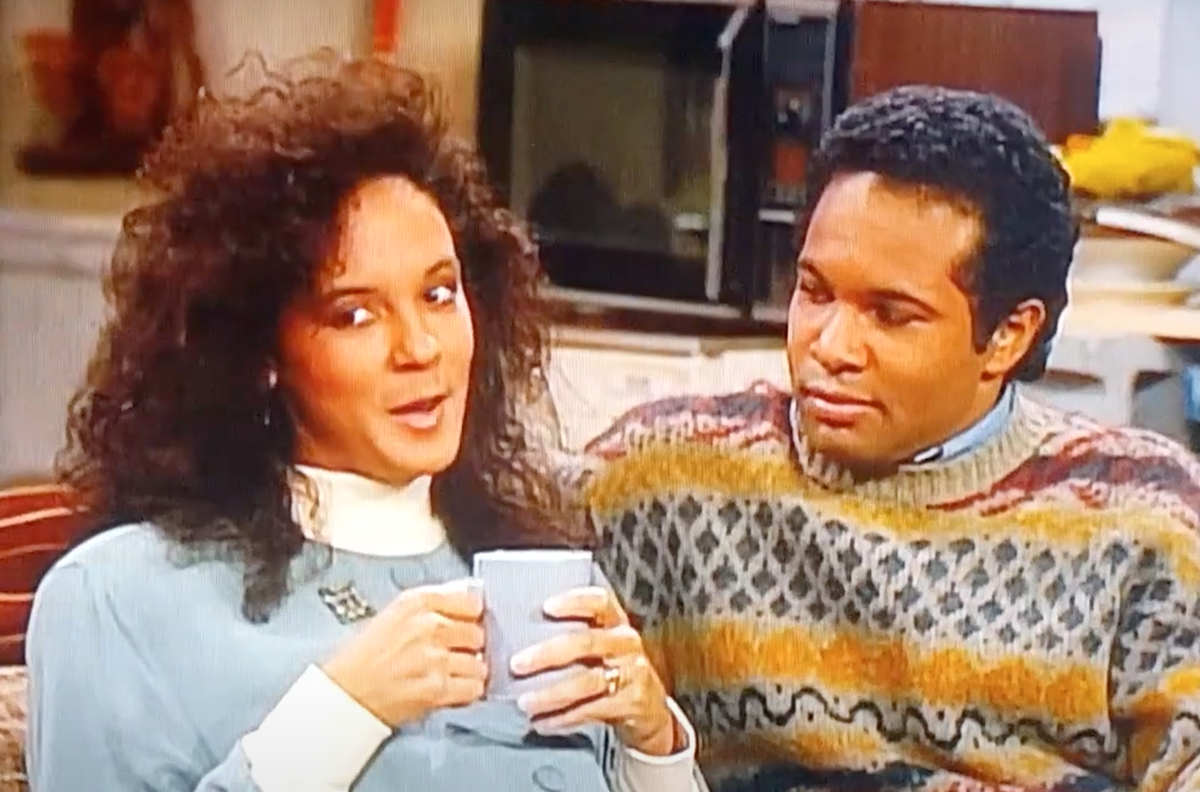 Sabrina LeBeauf and Geoffrey Owens on 