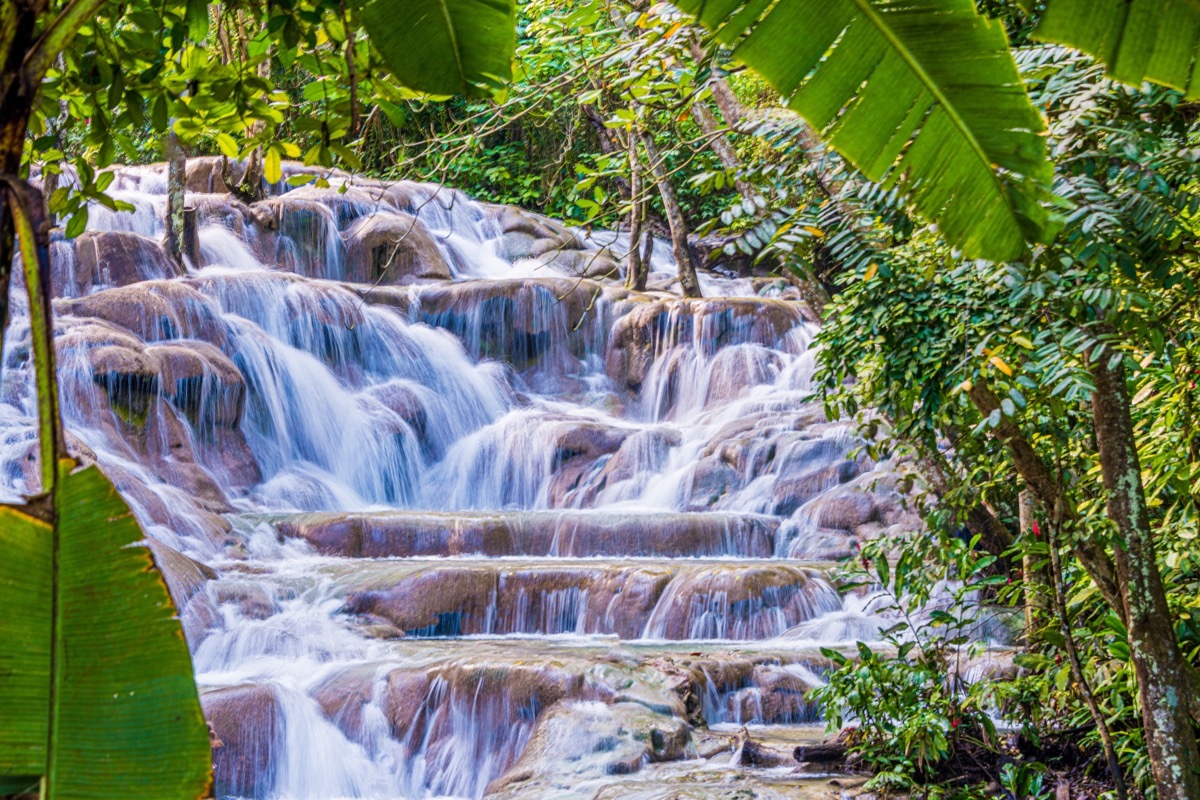 Dunn's River Falls in Ocho Rios Jamaica