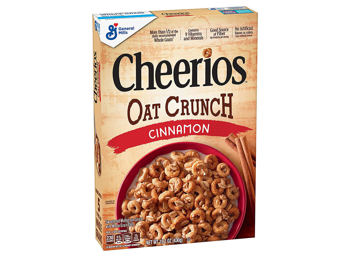 general mills cheerios oat crunch cinnamon