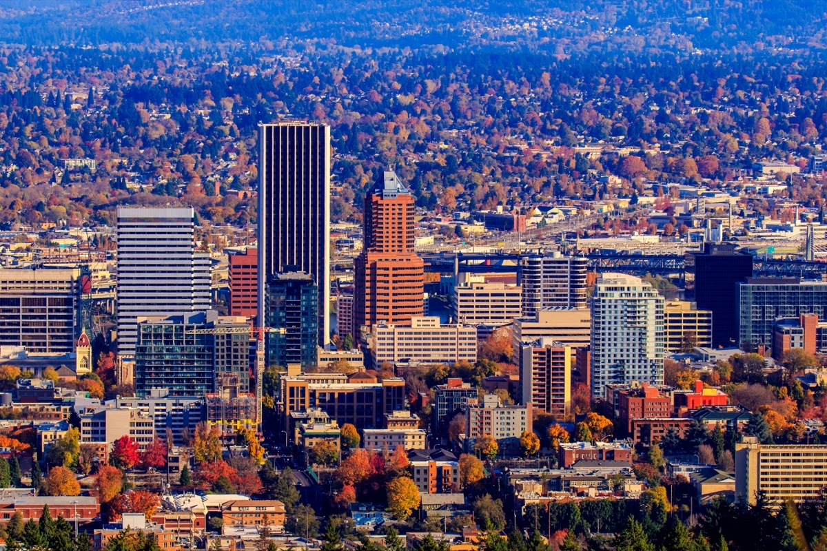 downtown portland oregon