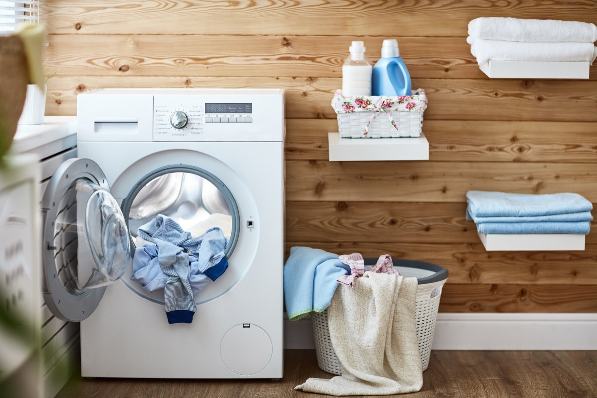 Washing Machine Room with a Dryer , fire prevention tips