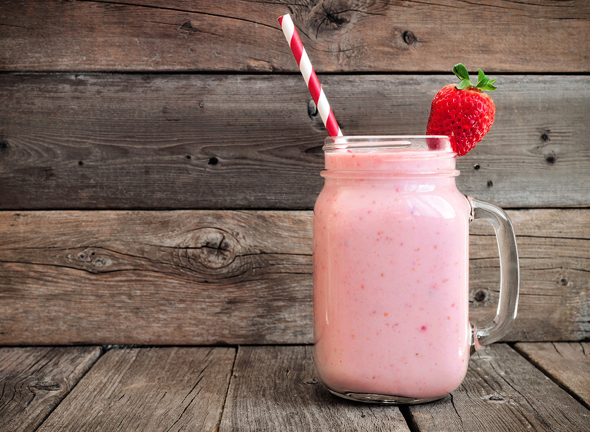 strawberry smoothie