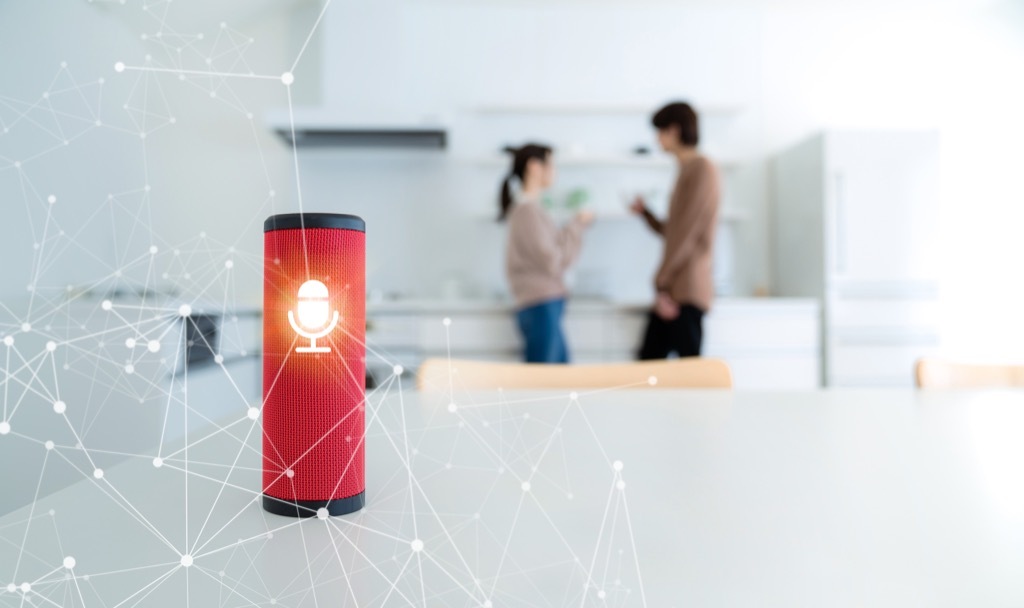 artificial intelligence speaker in a smart home