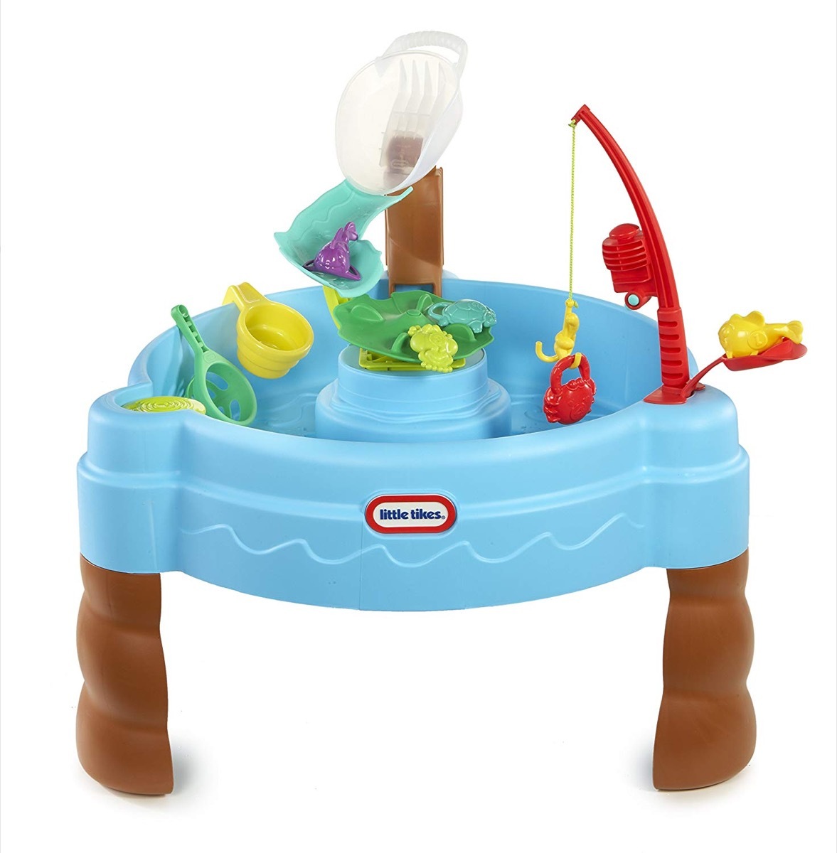 fishing inspired water table, best outdoor toys for toddlers