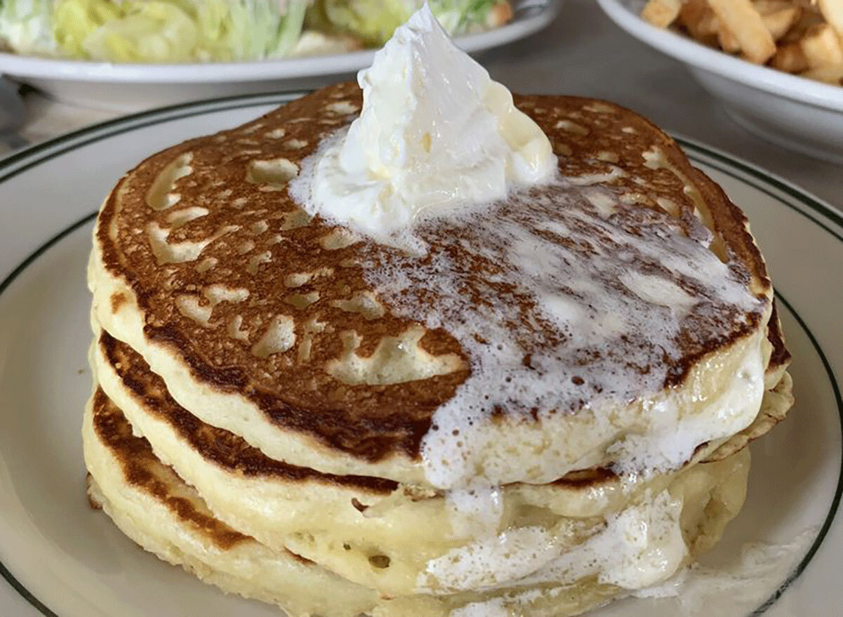 Pancakes at palace diner