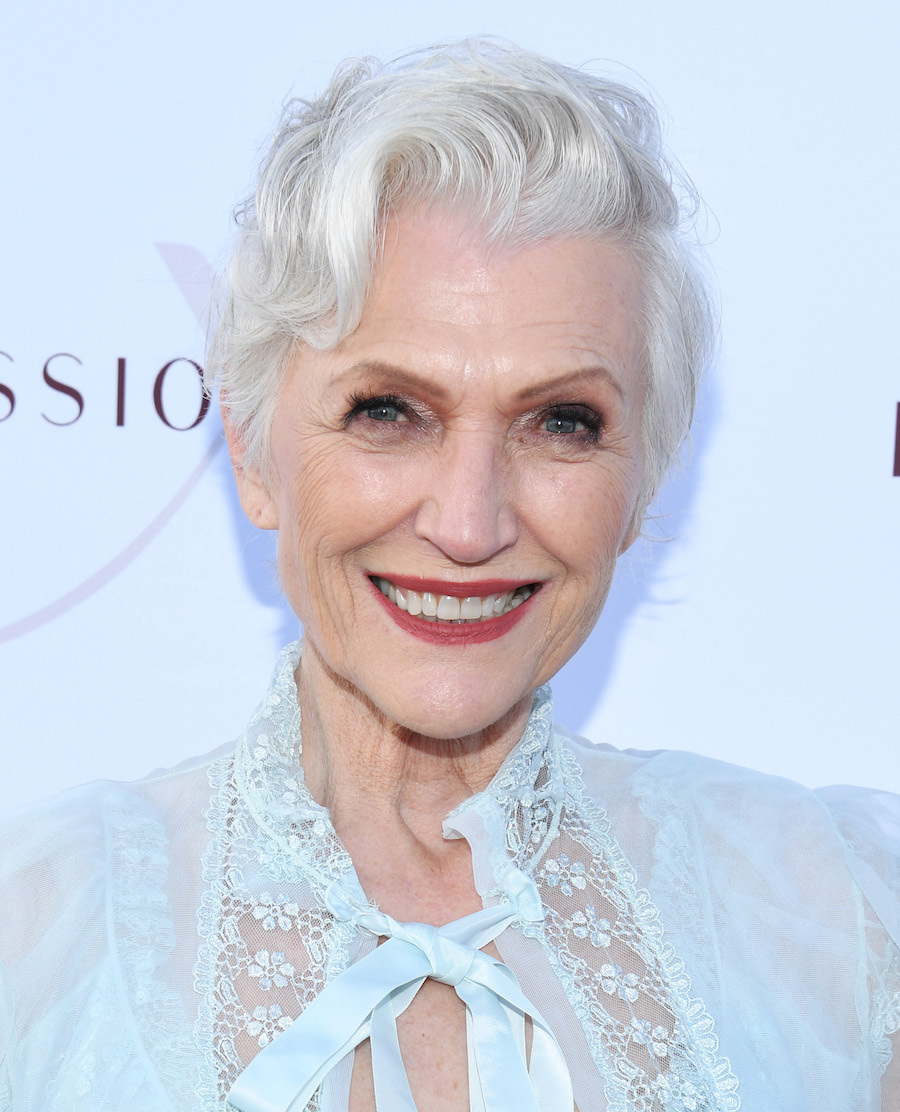 Maye Musk at the season 3 premiere of 