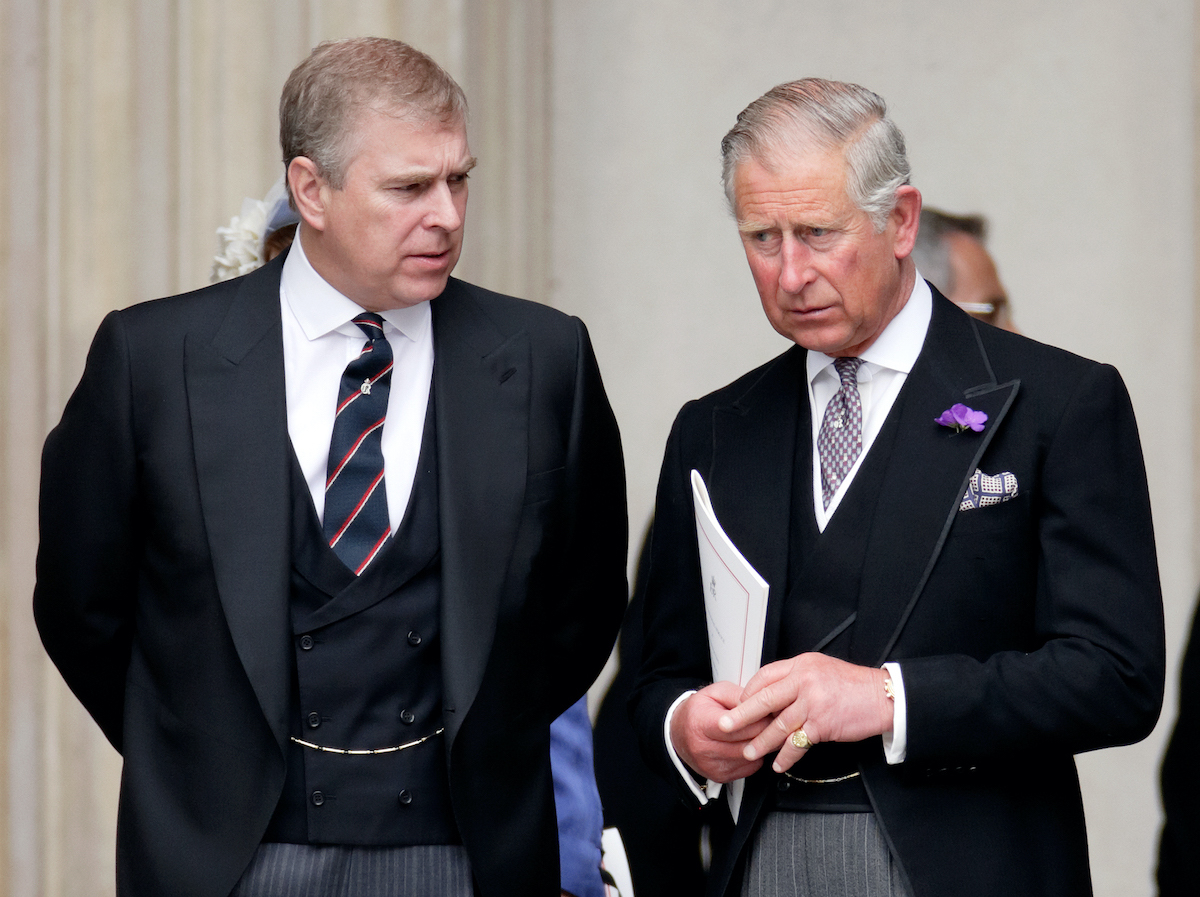 Prince Andrew, Duke of York and Prince Charles, Prince of Wales