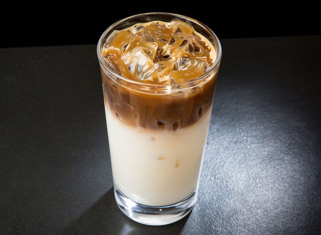 Starbucks iced caramel macchiato