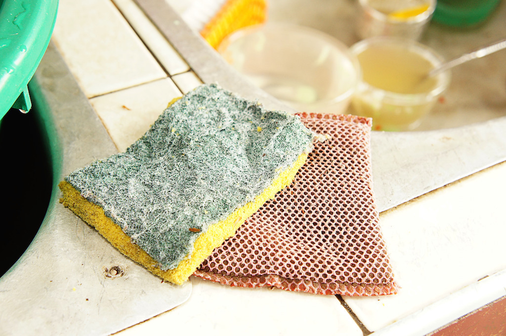 Dirty dish sponge Dirtiest Things in Your Home